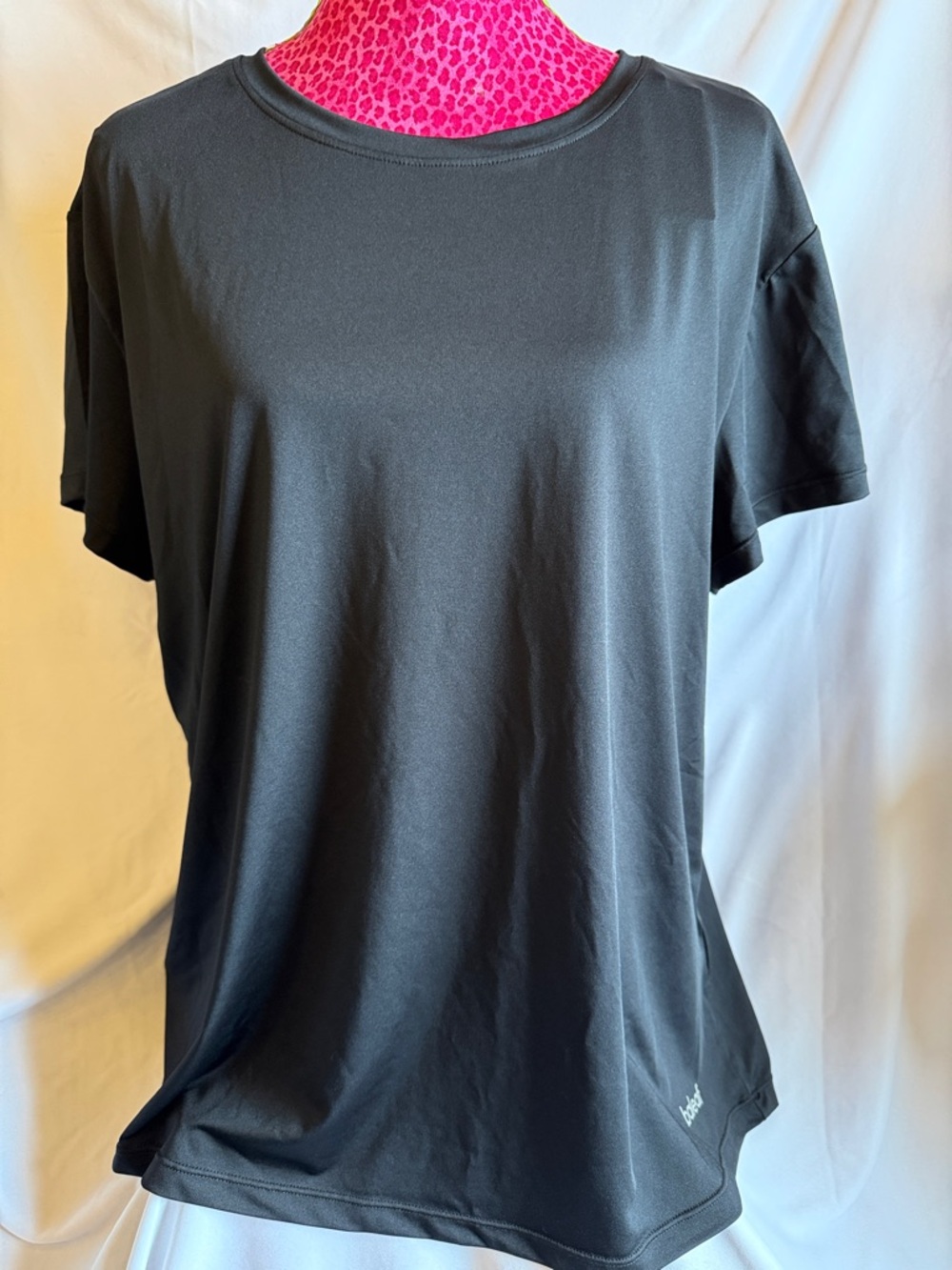 Baleaf Black Short-Sleeve Performance Tee